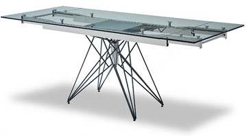 Кухонный стол раскладной T-041 (140) прозрачный в Пскове - предосмотр 3