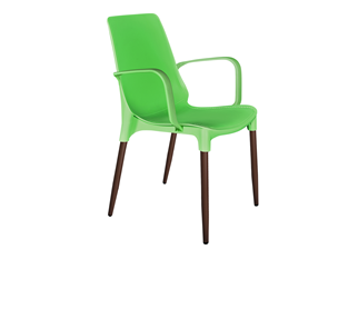 Кухонный стул SHT-ST76/S424-С (зеленый/коричневый муар) в Пскове