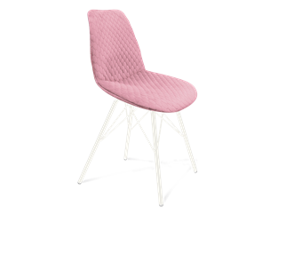 Обеденный стул SHT-ST29-С22 / SHT-S37 (розовый зефир/белый муар) в Пскове
