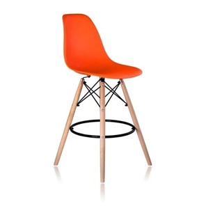 Барный стул DSL 110 Wood bar (оранжевый) в Пскове