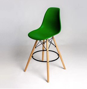 Барный стул DSL 110 Wood bar (Зеленый) в Пскове
