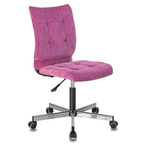 Кресло офисное Brabix Stream MG-314 (без подлокотников, пятилучие серебристое, ткань, малиновое) 532394 в Пскове