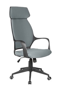 Офисное кресло Riva Chair 7272 (Серый/черный) в Пскове