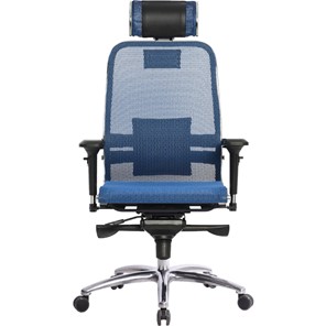 Кресло офисное Samurai S-3.04, синий в Пскове - предосмотр 1