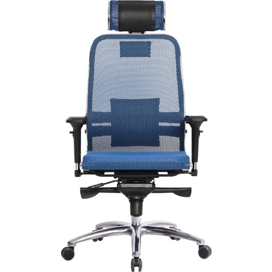 Кресло офисное Samurai S-3.04, синий в Пскове - изображение 1