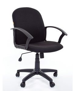 Компьютерное кресло CHAIRMAN 681 Ткань C-3 черное в Пскове - предосмотр
