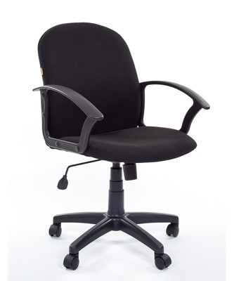 Компьютерное кресло CHAIRMAN 681 Ткань C-3 черное в Пскове - изображение