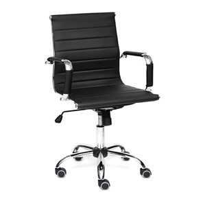 Компьютерное кресло URBAN-LOW кож/зам, черный, арт.14460 в Пскове