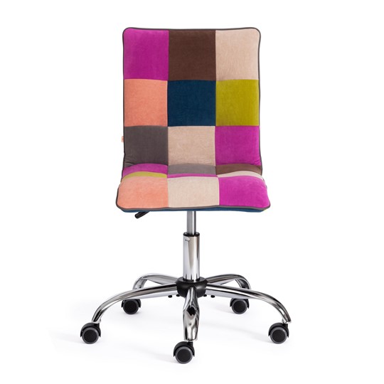 Компьютерное кресло ZERO (спектр) ткань, флок, цветной арт.15370 в Пскове - изображение 4