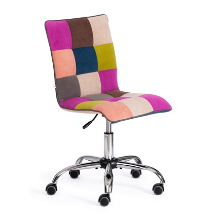 Компьютерное кресло ZERO (спектр) ткань, флок, цветной арт.15370 в Пскове - изображение