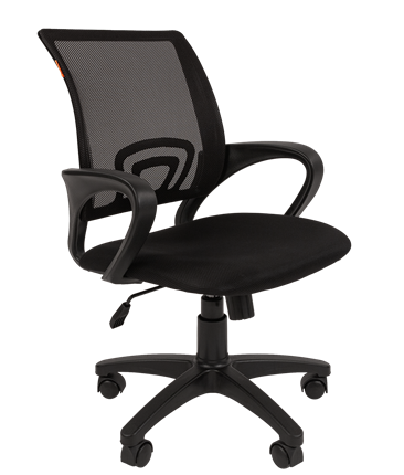 Кресло CHAIRMAN 696 black Сетчатый акрил DW62 черный в Пскове - изображение