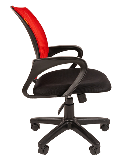 Компьютерное кресло CHAIRMAN 696 black Сетчатый акрил DW69 красный в Пскове - изображение 1