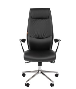 Офисное кресло CHAIRMAN Vista Экокожа премиум черная в Пскове - предосмотр 5