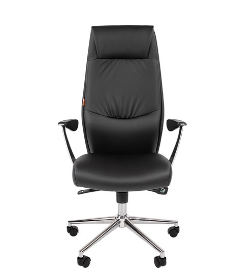 Офисное кресло CHAIRMAN Vista Экокожа премиум черная в Пскове - изображение 5