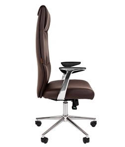 Офисное кресло CHAIRMAN Vista Экокожа премиум коричневая (vista) в Пскове - предосмотр 4