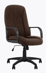 Кресло для офиса CLASSIC (PL64) ткань CAGLIARI коричневый в Пскове