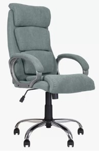 Кресло для офиса DELTA (CHR68) ткань SORO 34 в Пскове
