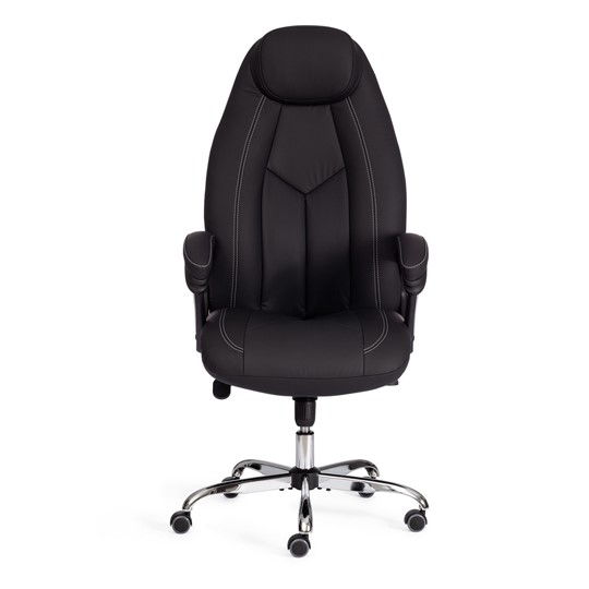 Офисное кресло BOSS Lux, кож/зам, черный, арт.21151 в Пскове - изображение 5