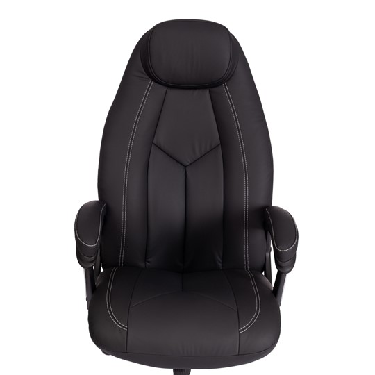 Офисное кресло BOSS Lux, кож/зам, черный, арт.21151 в Пскове - изображение 6