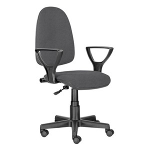 Офисное кресло Brabix Prestige Ergo MG-311 (регулируемая эргономичная спинка, ткань, серое) 531874 в Пскове