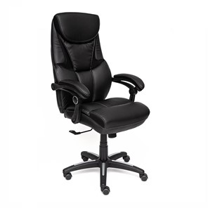 Кресло компьютерное CAMBRIDGE кож/зам/ткань, черный/черный , 36-6/11 арт.12756 в Пскове