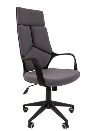 Кресло компьютерное CHAIRMAN 525, серое в Пскове - изображение