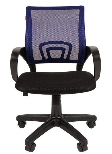 Офисное кресло CHAIRMAN 696 black Сетчатый акрил DW61 синий в Пскове - изображение 1
