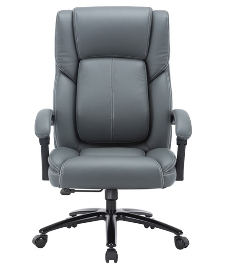Офисное кресло CHAIRMAN CH415 эко кожа серая в Пскове - изображение 1