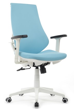 Кресло компьютерное Design CX1361М, Голубой в Пскове - изображение