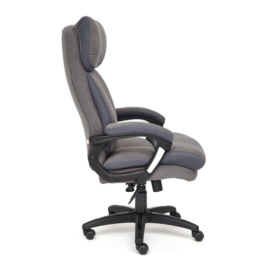 Компьютерное кресло DUKE флок/ткань, серый/серый, 29/TW-12 арт.14039 в Пскове - изображение 2