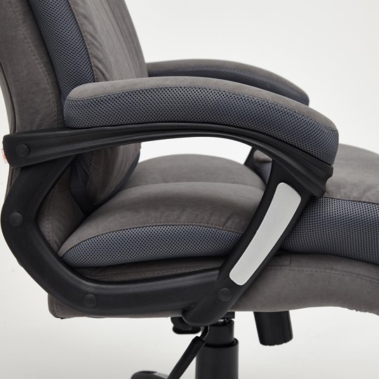 Компьютерное кресло DUKE флок/ткань, серый/серый, 29/TW-12 арт.14039 в Пскове - изображение 22