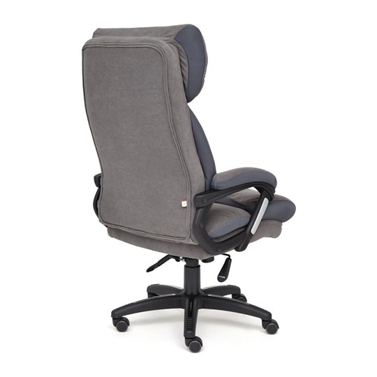 Компьютерное кресло DUKE флок/ткань, серый/серый, 29/TW-12 арт.14039 в Пскове - изображение 3