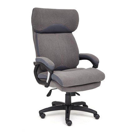 Компьютерное кресло DUKE флок/ткань, серый/серый, 29/TW-12 арт.14039 в Пскове - изображение