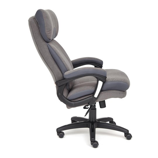 Компьютерное кресло DUKE флок/ткань, серый/серый, 29/TW-12 арт.14039 в Пскове - изображение 8