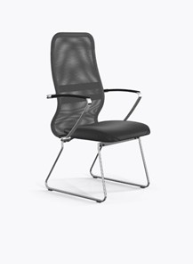 Офисное кресло Ergolife Sit 8 B2-9K - X1+Extra (Св.серый-Черный) в Пскове