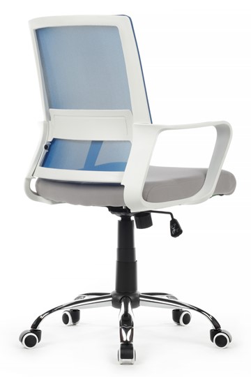 Компьютерное кресло RCH 1029MW, серый/синий в Пскове - изображение 3