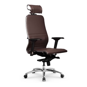 Офисное кресло Samurai K-3.04 MPES Темно-коричневый в Пскове