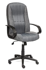 Компьютерное кресло СН833 ткань/сетка, серая/серая, арт.10327 в Пскове