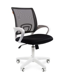Кресло офисное CHAIRMAN 696 white, черный в Пскове