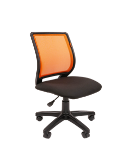 Кресло компьютерное CHAIRMAN 699 Б/Л Сетка TW-66 (оранжевый) в Пскове