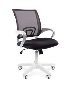 Офисное кресло CHAIRMAN 696 white, tw12-tw04 серый в Пскове