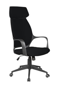 Компьютерное кресло Riva Chair 7272 (Черный/черный) в Пскове