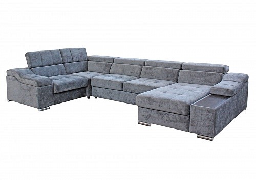 Угловой диван N-0-M П (П1+ПС+УС+Д2+Д5+П2) в Пскове - изображение