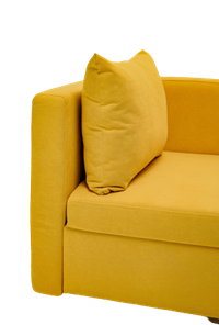 Мягкий диван левый Тедди желтый в Пскове - предосмотр 5
