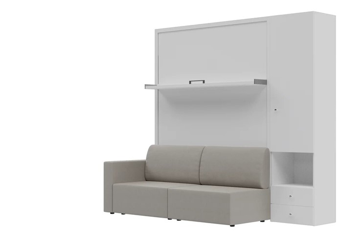 Диван Кровать-трансформер Smart (КД 1400+ШП), шкаф правый, левый подлокотник в Пскове - изображение 2