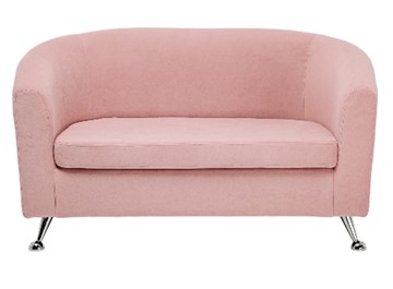 Прямой диван Брамс 2Д розовый в Пскове