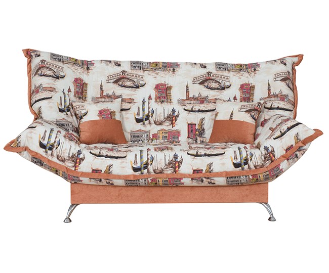 Прямой диван Нео 43 БД Пружинный Блок в Пскове - изображение 4
