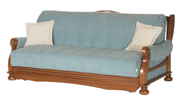 Прямой диван Фрегат 02-190 ППУ в Пскове - изображение 1