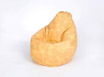 Кресло-мешок Груша малое, жаккард, песок в Пскове