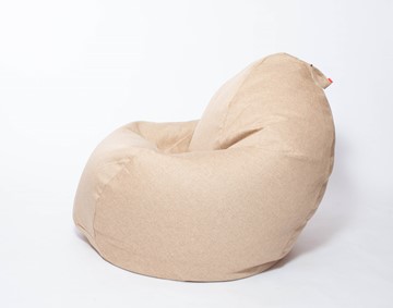 Кресло-мешок Макси, рогожка, 150х100, песочное в Пскове - предосмотр 2